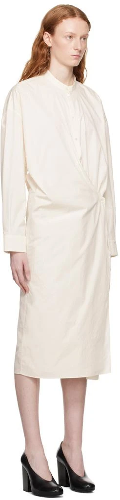 商品Lemaire|White Twisted Midi Dress,价格¥2153,第2张图片详细描述