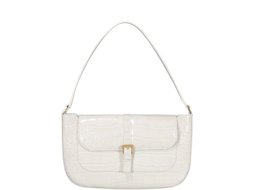 By Far Miranda Embossed Shoulder Bag商品第1张图片规格展示