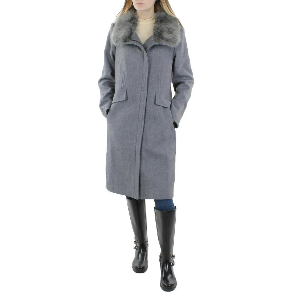 商品Vince Camuto|Vince Camuto Womens Warm Long Wool Coat,价格¥812,第1张图片