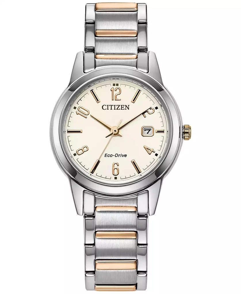 商品Citizen|Eco-Drive Women's Two-Tone Stainless Steel Bracelet Watch 29mm,价格¥1933,第1张图片