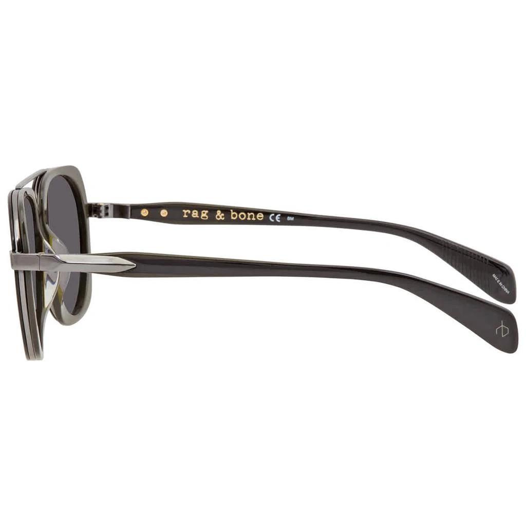 商品Rag & Bone|Grey Pilot Men's Sunglasses RNB 5035/G/S 07ZJ/IR 55,价格¥372,第3张图片详细描述