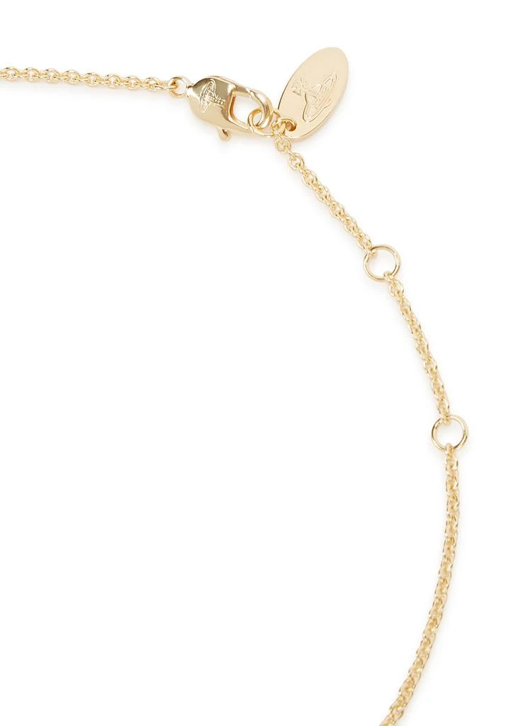 商品Vivienne Westwood|Hermine Bas Relief orb gold-tone necklace,价格¥974,第4张图片详细描述