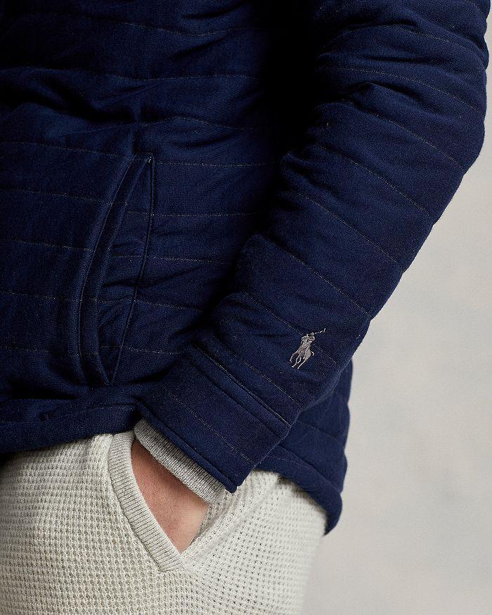 商品Ralph Lauren|Quilted Double-Knit Shirt Jacket,价格¥927,第6张图片详细描述