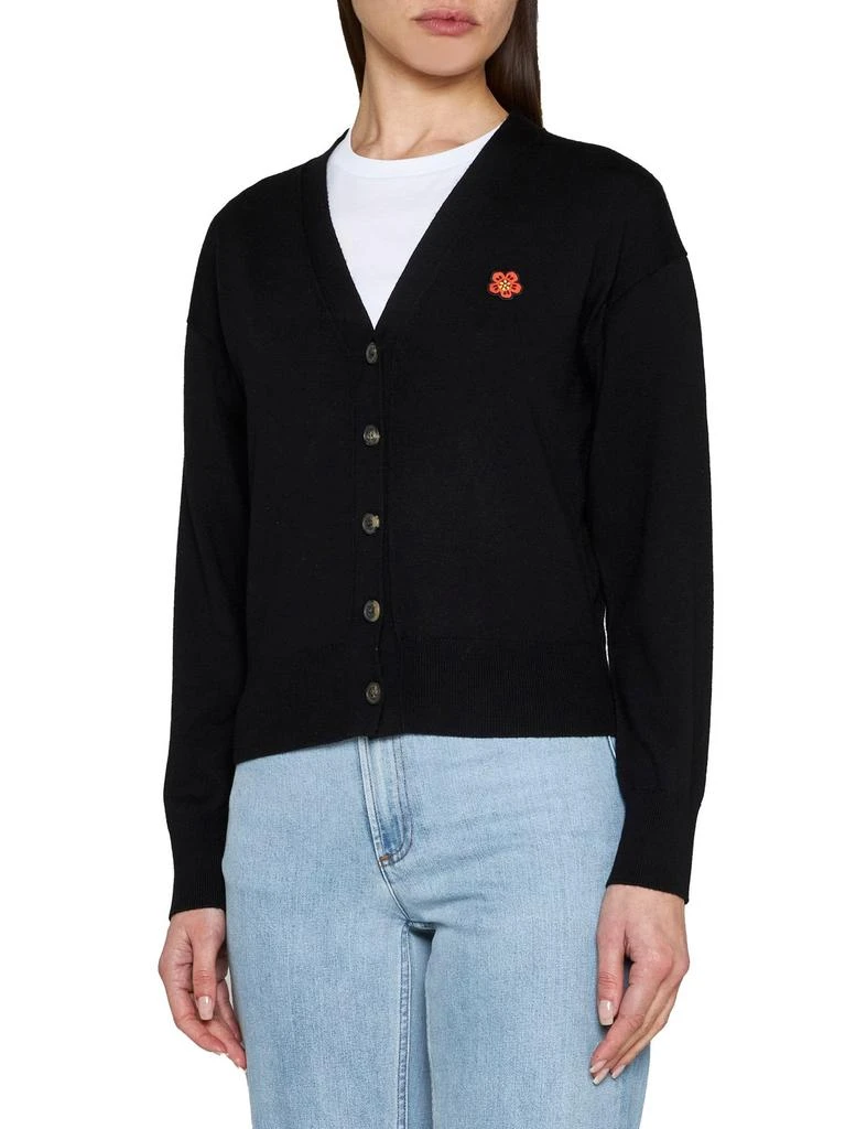 商品Kenzo|Kenzo V-Neck Buttoned Knitted Cardigan,价格¥1048,第2张图片详细描述