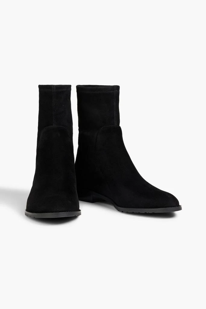 商品Stuart Weitzman|Lilene suede ankle boots,价格¥1342,第2张图片详细描述