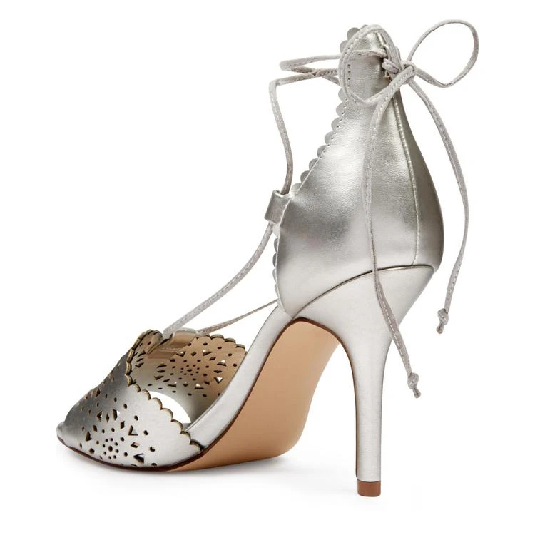 商品Nine West|Alenia Open Toe Pumps,价格¥297,第3张图片详细描述