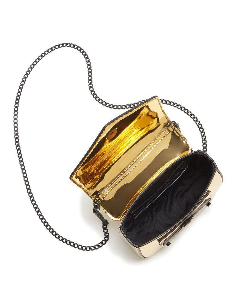 商品Nasty Gal|圆环真皮金属色斜挎包,价格¥434,第3张图片详细描述
