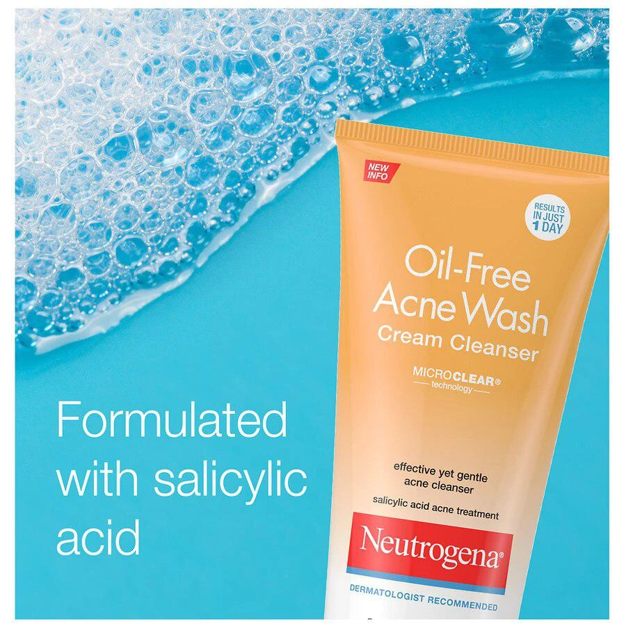 Oil-Free Acne Face Wash Cream Cleanser 商品