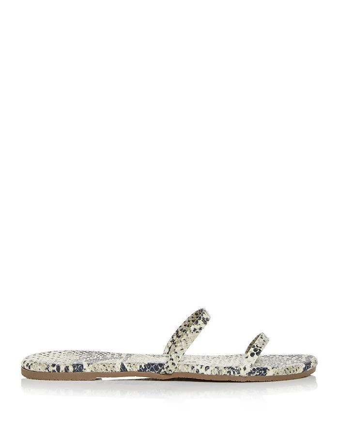 商品Tkees|Gemma Snake Embossed Slide Sandals,价格¥169,第2张图片详细描述