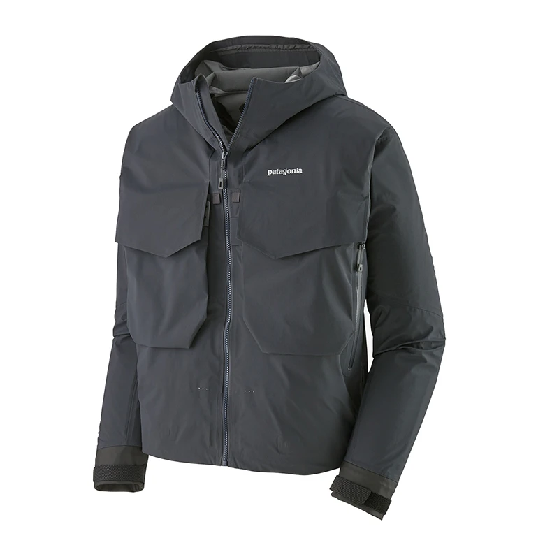 商品Patagonia|Patagonia 23年新款 男士烟熏蓝色再生尼龙防水夹克,价格¥3355,第1张图片