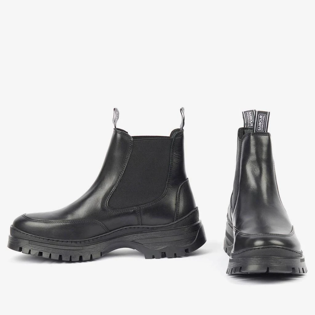 商品Barbour|Barbour International Morgan Chunky Leather Chelsea Boots,价格¥624,第3张图片详细描述