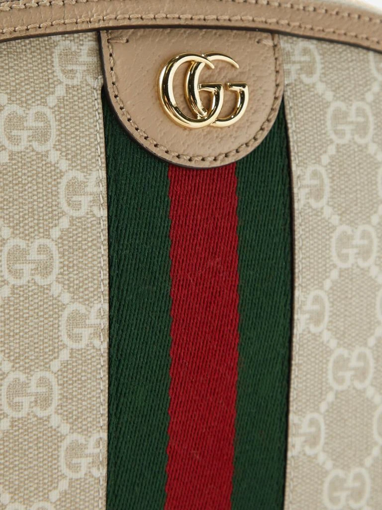 Ophidia small GG-monogram leather-trim bag 商品