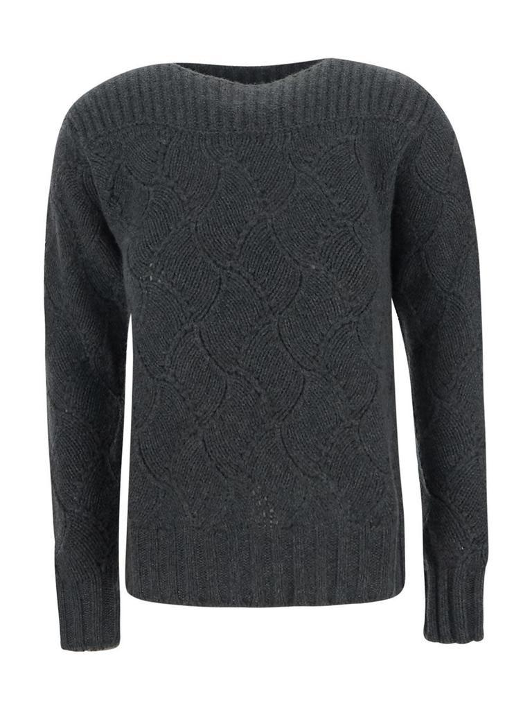 商品DRUMOHR|Grey Cashmere Pullover,价格¥4344,第1张图片