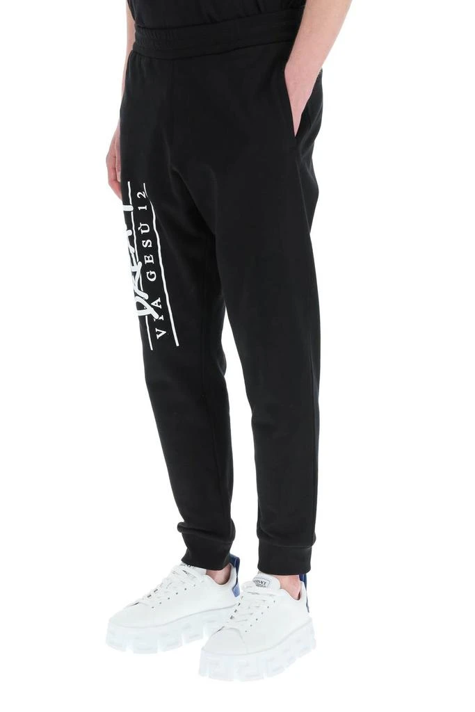 商品Versace|Versace Logo Printed High Waist Track Pants,价格¥2108,第3张图片详细描述