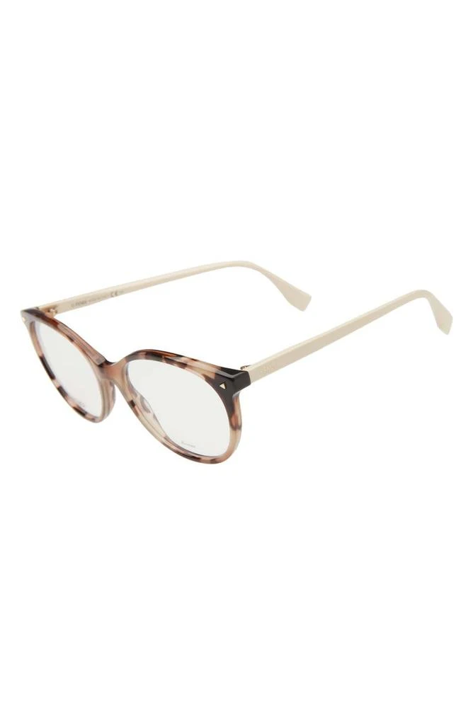 商品Fendi|52mm Round Optical Frames,价格¥816,第2张图片详细描述