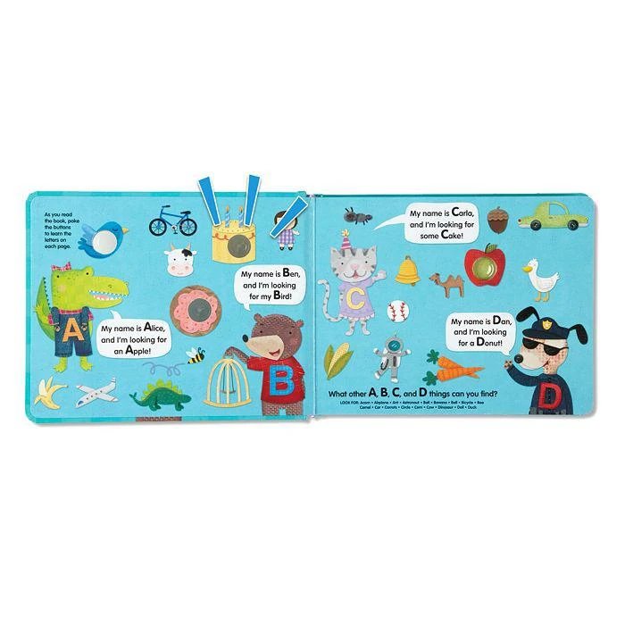 商品Melissa & Doug|Poke A Dot Alphabet Eye Spy,价格¥126,第3张图片详细描述