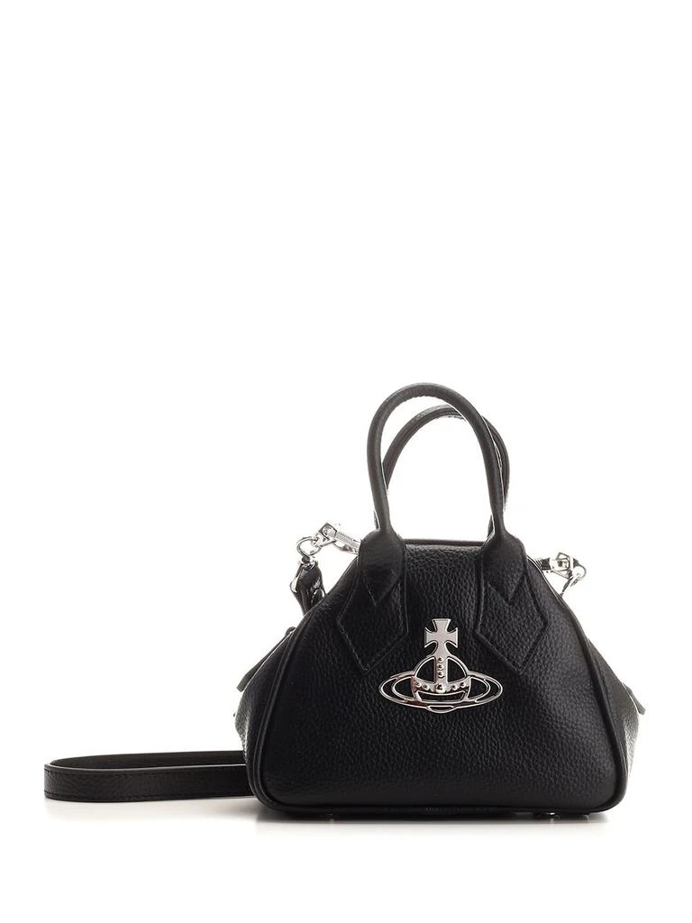 商品Vivienne Westwood|Vivienne Westwood Yasmine Logo Plaque Tote Bag,价格¥1885,第1张图片