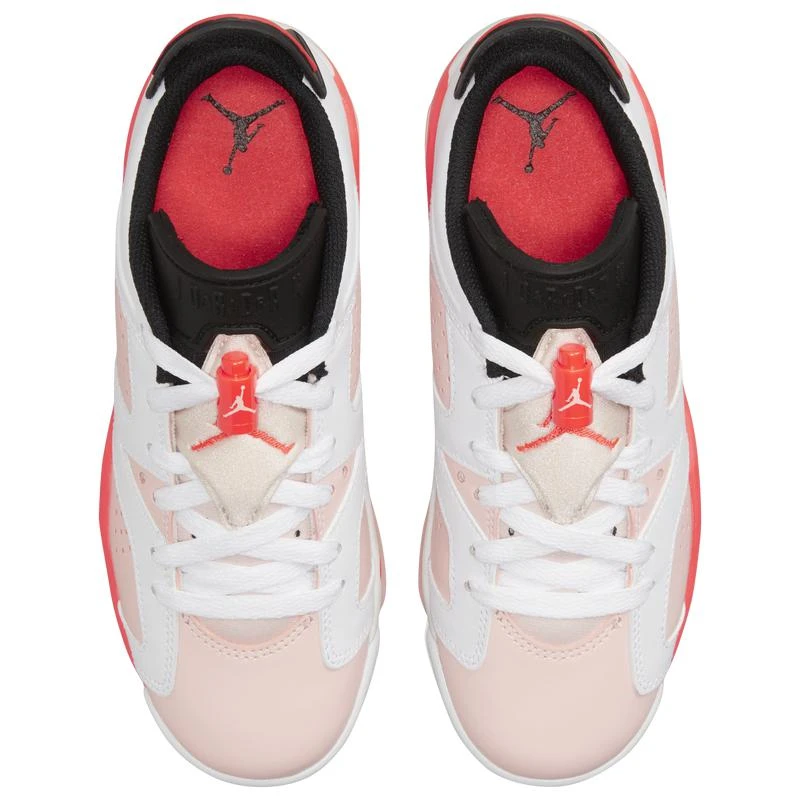 商品Jordan|大童 Air Jordan 6 Low 白灰红 兔八哥,价格¥990,第4张图片详细描述