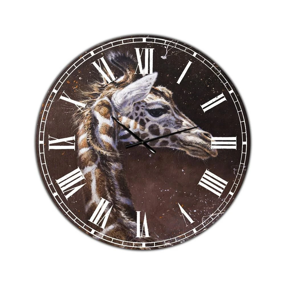 商品Designart|Michael Jackson 14 Oversized Cottage Wall Clock - 36 x 36,价格¥2113,第1张图片