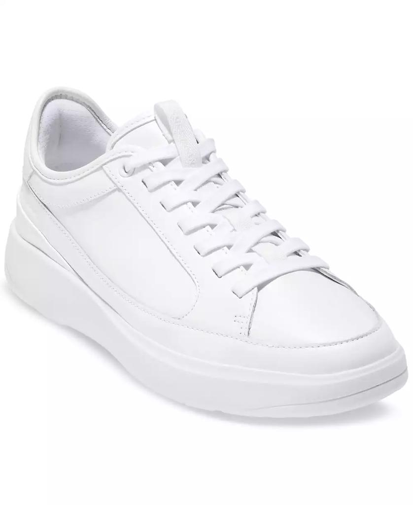 Men's GrandPrø All Day Leather Lace-Up Court Sneakers image 2