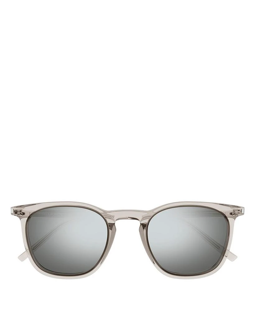 SL 623 Thin Round Mirrored Sunglasses, 49mm 商品