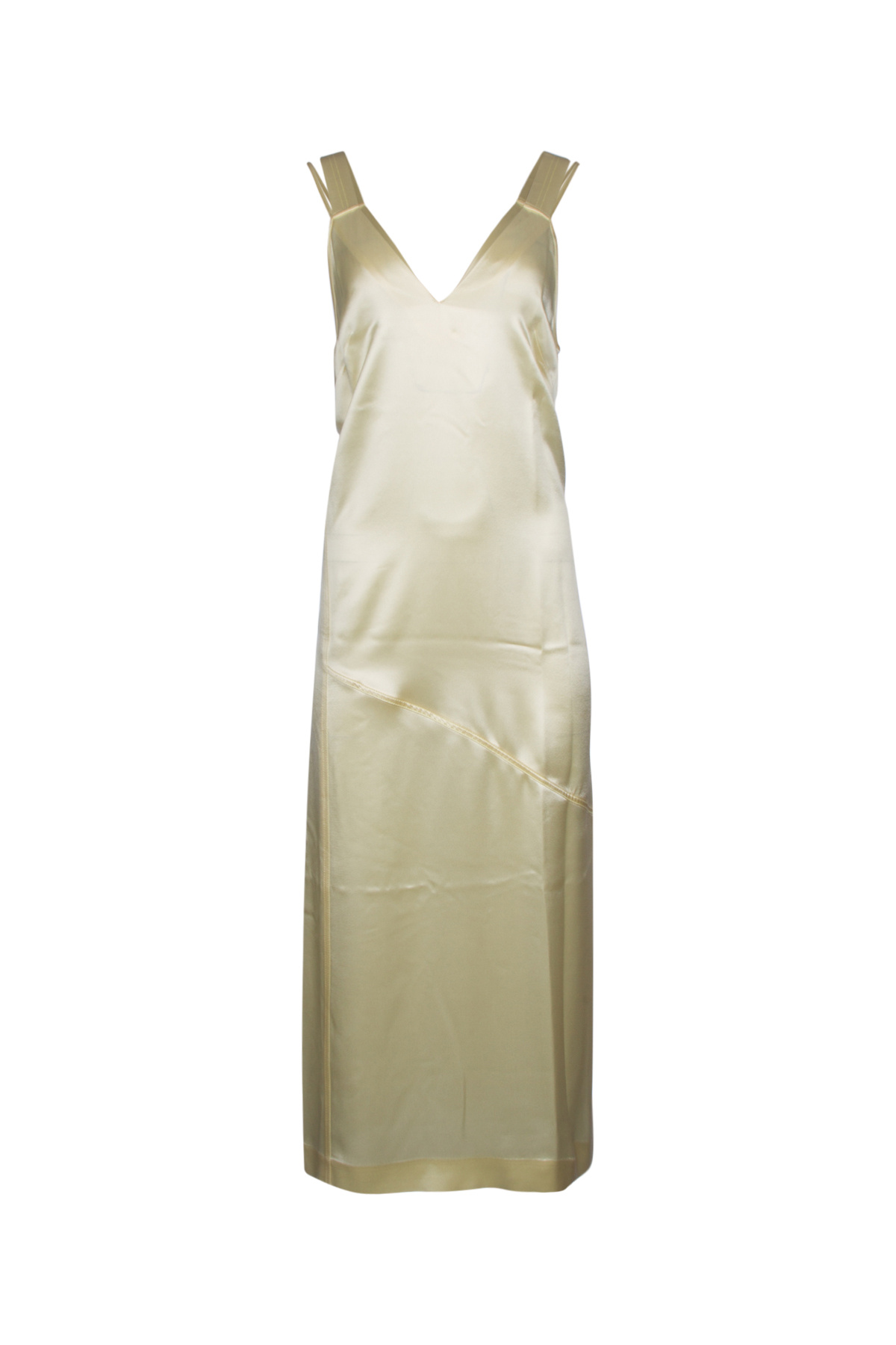 商品Calvin Klein|Calvin Klein 女士连衣裙 K20K205191ZHD 乳白色,价格¥1283,第1张图片