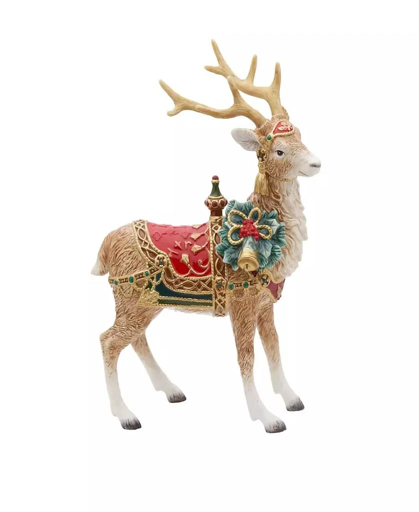 商品Fitz and Floyd|Noel Holiday Grand Deer Figurine, 17.75-in,价格¥1481,第3张图片详细描述