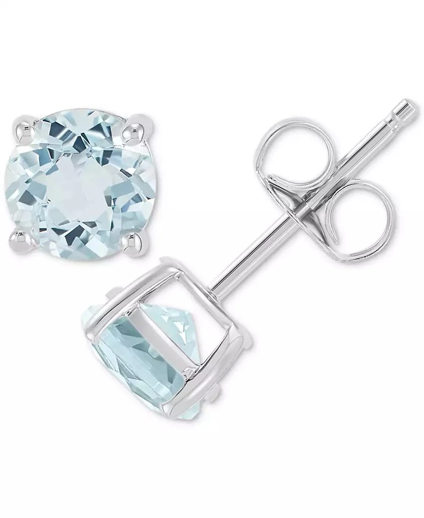 Birthstone Stud Earrings in 14k Gold or 14k White Gold 商品