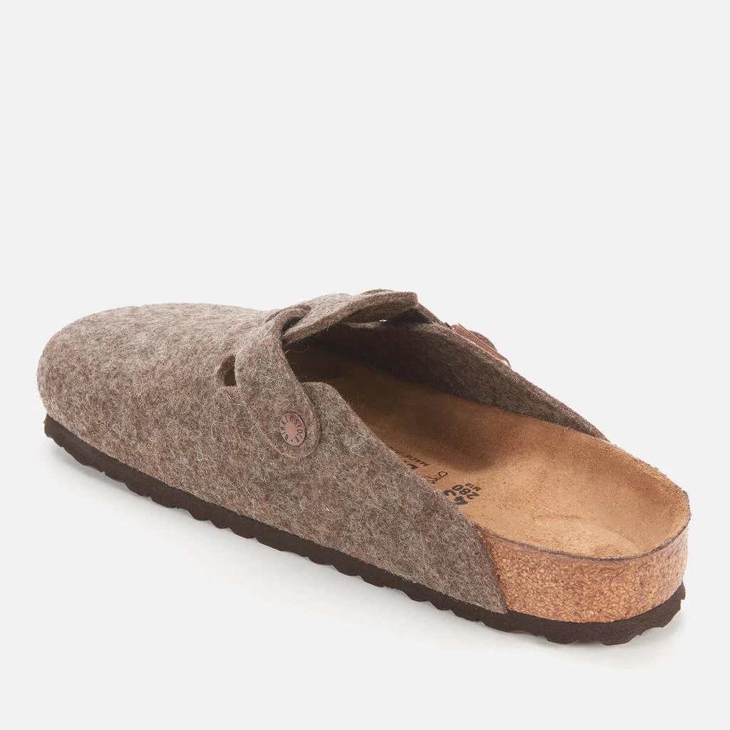 商品Birkenstock|Birkenstock Men's Boston Wool Mules - Cacao,价格¥886,第2张图片详细描述