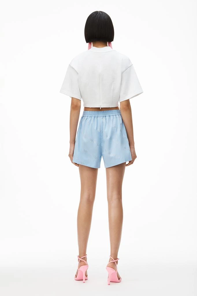 商品Alexander Wang|SCULPTED TEE IN JAPANESE JERSEY,价格¥866,第5张图片详细描述