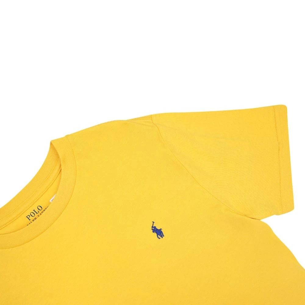 商品Ralph Lauren|Mustard Yellow Small Pony Logo Teen T Shirt,价格¥174,第2张图片详细描述