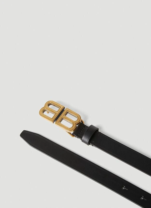 商品Balenciaga|BB Hourglass Belt in Black,价格¥2765,第3张图片详细描述