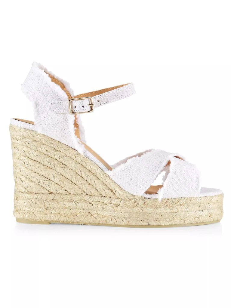 商品CASTAÑER|Bromelia Canvas Wedge Sandals,价格¥1837,第1张图片