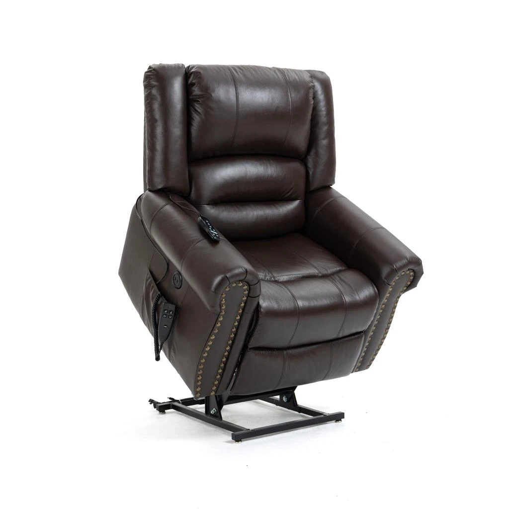 商品Simplie Fun|Power Lift Recliner Chair Heat Massage Dual Motor Infinite Position Up to 350 LBS,价格¥9513,第4张图片详细描述