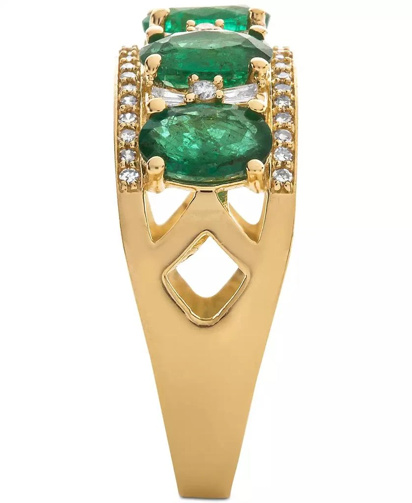 Sapphire (2-7/8 ct. t.w.) & Diamond (1/3 ct. t.w.) Ring in 14k White Gold (Also in Emerald, Tanzanite and Ruby) 商品