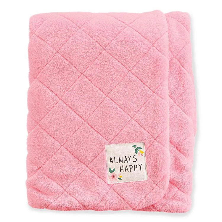 商品Carter's|Quilted Plush Blanket, Baby Girls,价格¥104,第1张图片