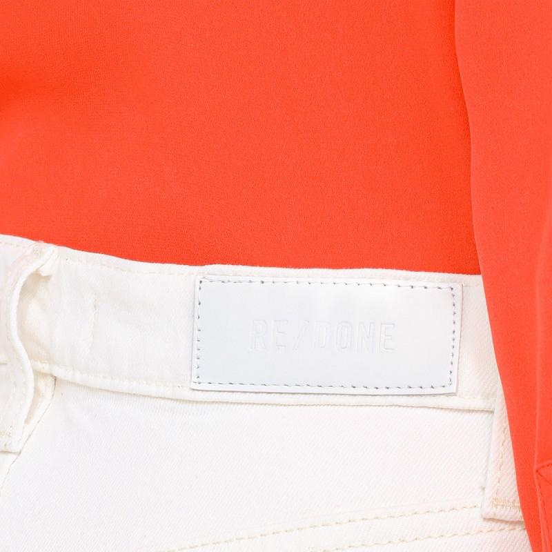 White straight jeans商品第5张图片规格展示