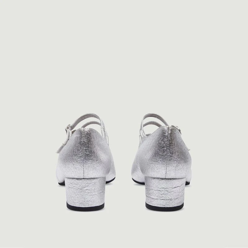 商品Carel|Kina Pinatex shoe Silver Carel,价格¥3121,第4张图片详细描述