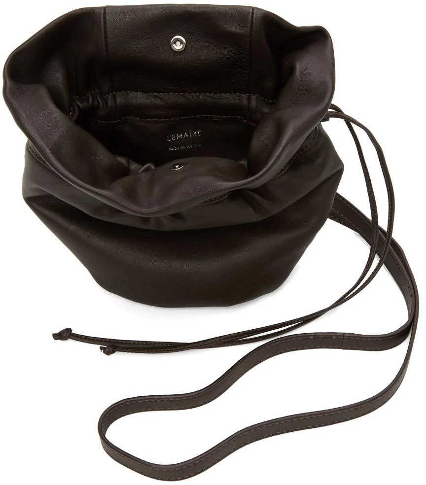商品Lemaire|Brown Glove Shoulder Bag,价格¥2847,第5张图片详细描述