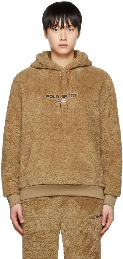 商品Ralph Lauren|Tan Sport Hoodie,价格¥637,第1张图片