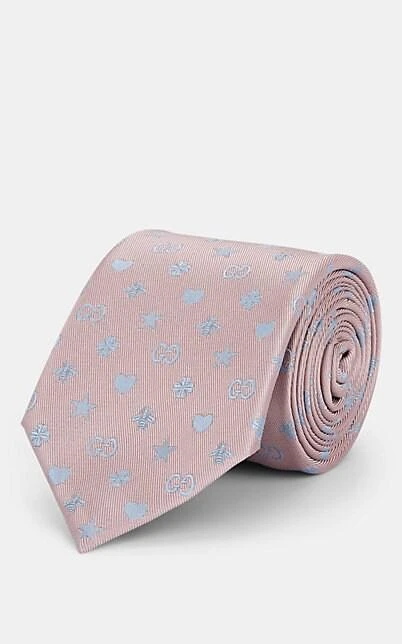 商品Gucci|Embroidered Silk Jacquard Necktie,价格¥964,第1张图片