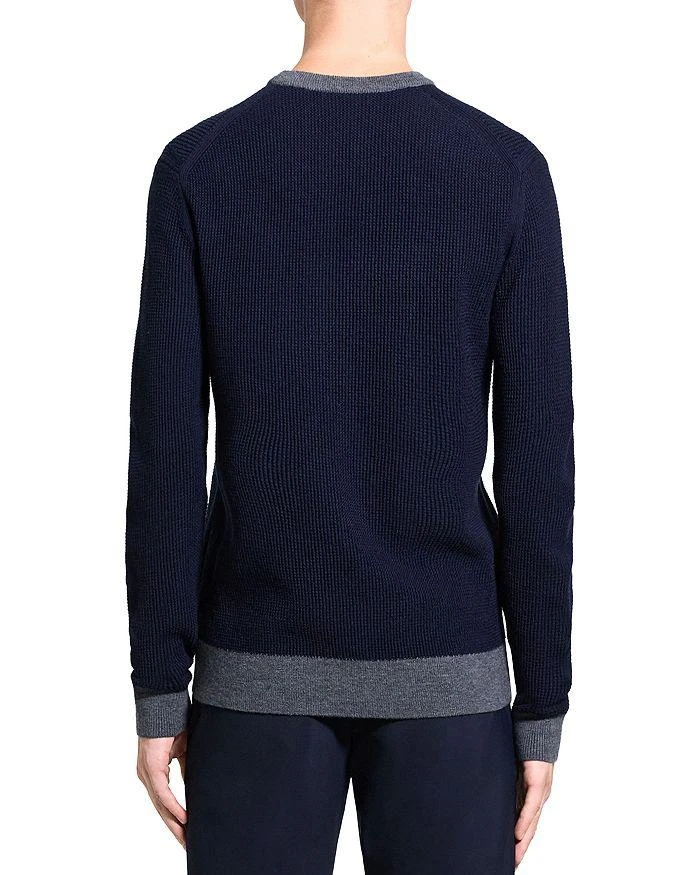 商品Theory|Maden Contrast Trim Crewneck Sweater,价格¥550,第3张图片详细描述