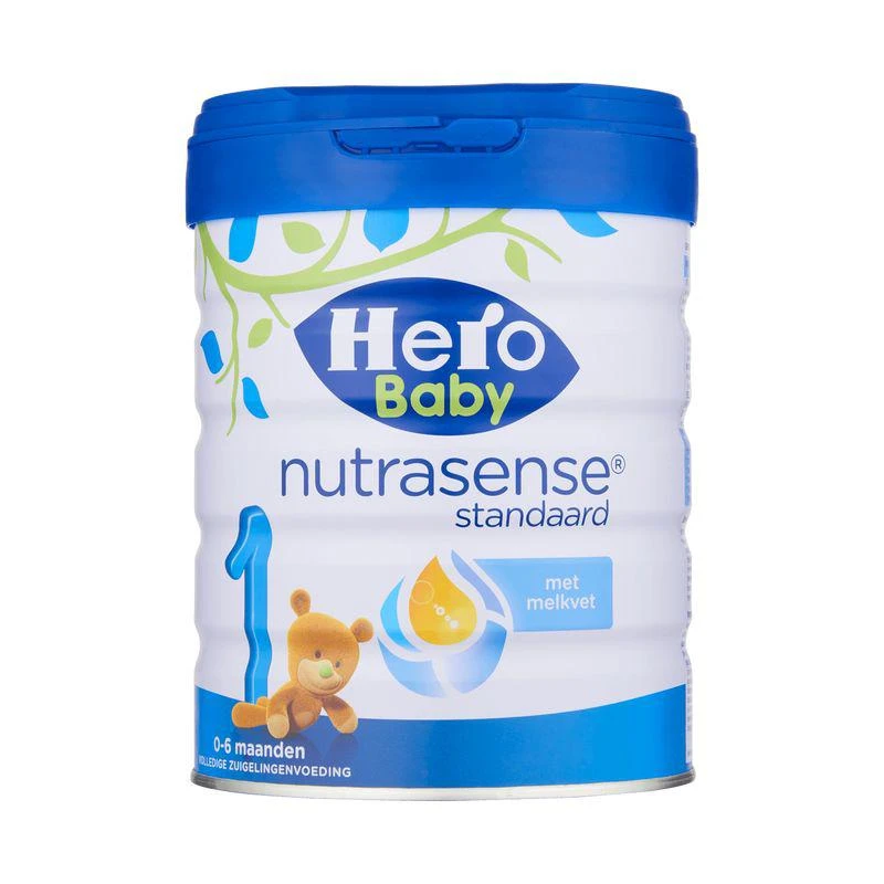 商品herobaby|欧洲直邮herobaby荷兰白金版1段幼儿配方奶粉800g 0-6个月,价格¥252,第1张图片
