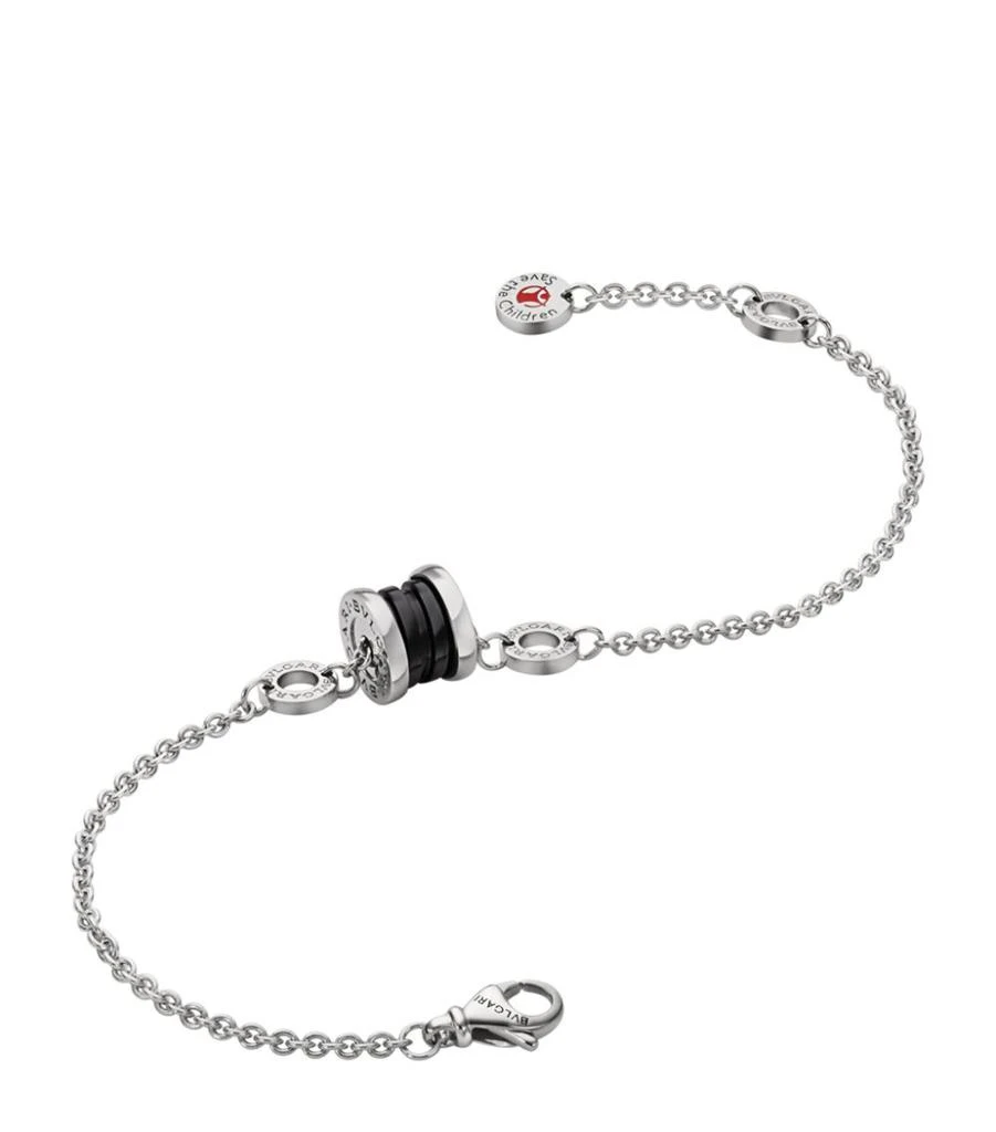 商品BVLGARI|Sterling Silver And Ceramic Save The Children Bracelet,价格¥5806,第2张图片详细描述