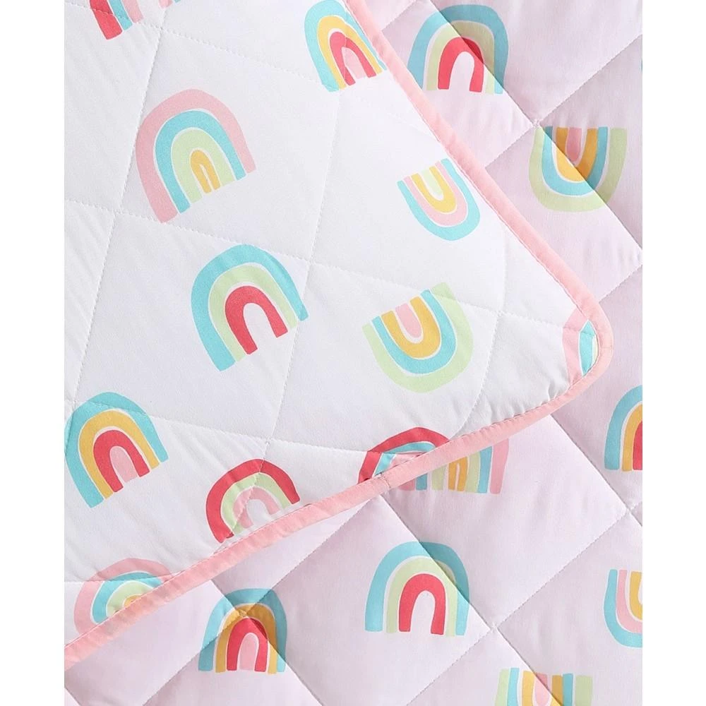 CLOSEOUT! Sunnyvale Rainbow Reversible 3 Piece Quilt Set, Full/Queen 商品