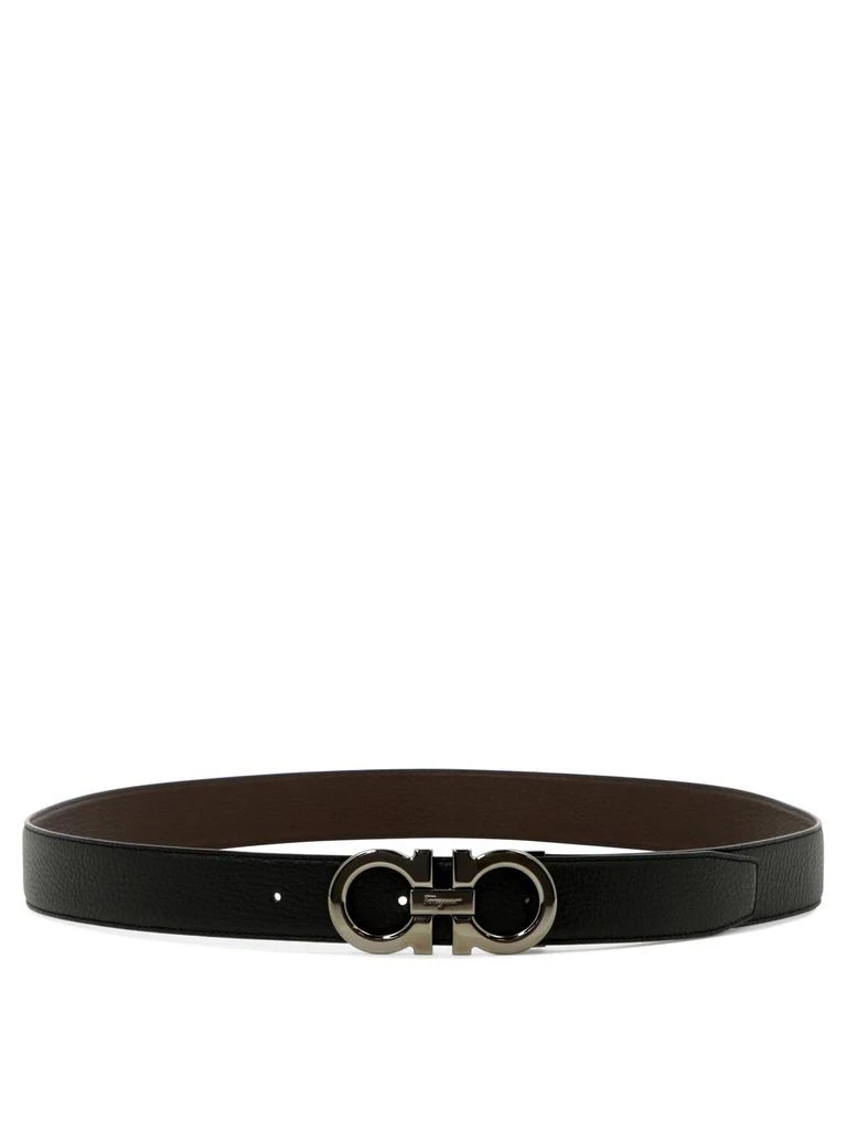 商品Salvatore Ferragamo|Ferragamo Gancini Buckle Reversible Belt,价格¥2904,第1张图片