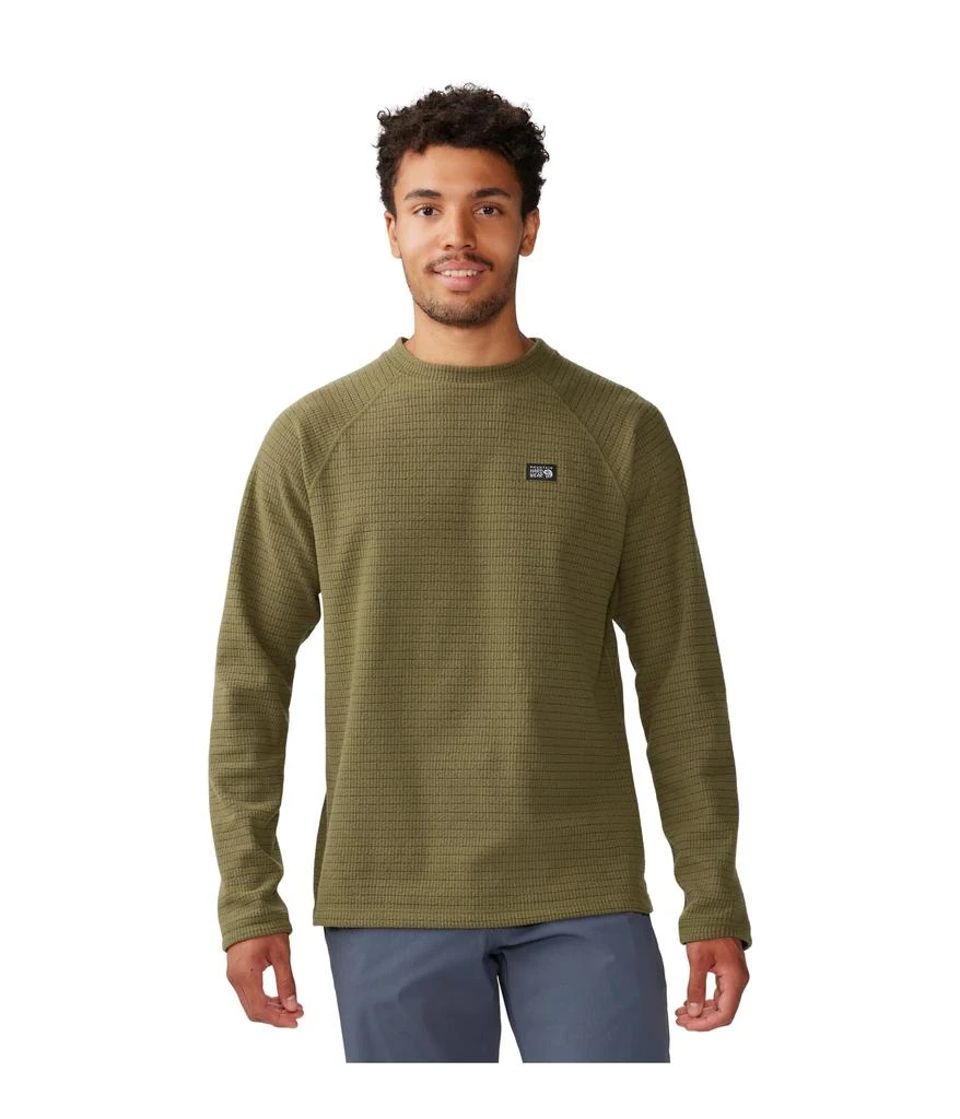 商品Mountain Hardwear|Summit Grid Long Sleeve Crew,价格¥427,第1张图片