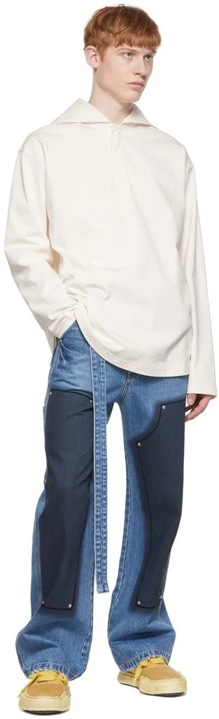 商品We11done|Off-White Cotton Henley,价格¥2020,第4张图片详细描述