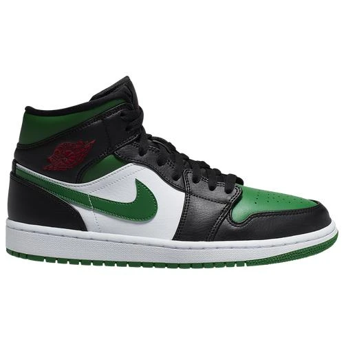 商品Jordan|Jordan AJ 1 Mid - Men's 绿脚趾,价格¥670,第1张图片