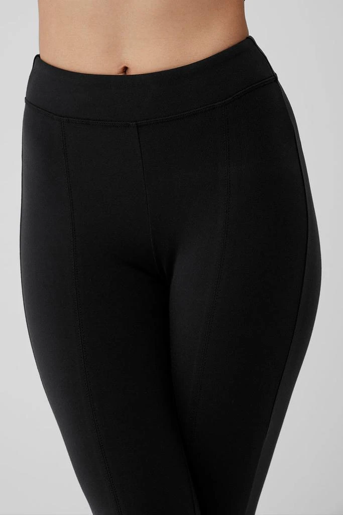 商品Alo|Airbrush 7/8 High Waist Flutter Legging - Black,价格¥794,第5张图片详细描述